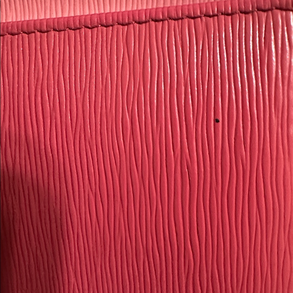 Prada Coral Pink Compact Trifold Wallet - Picture 9 of 14